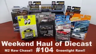 Weekend Haul #104 Mini GT,  Hot Wheels, M2 Machines, Jada, Greenlight, M2 Chase, Johnny Lightning,