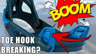 Проблемы с креплениями Burton Step On версии 2 &mdash; поломка крючков на пальцах ног