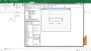 تعديل خصائص الtext box و combo box و button بالاكسل عن طريق VB