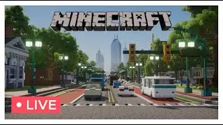 Building A Minecraft City With Viewers! EP1