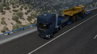 Scania Streamline Topline 730hp (537kW), makes this a highly technical and impressive maneuver.