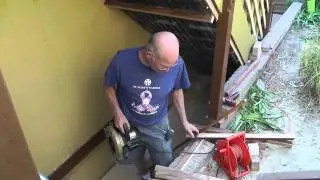 the move to cali  random clip...dad working on new 