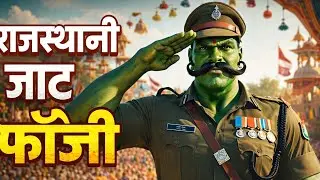 Rajasthani Jaat Became a Soldier | From Village to Indian Army | Hulk Ai video 