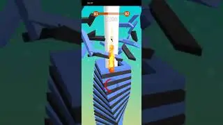 Stack Ball - Blast through platforms Level -91 #shorts