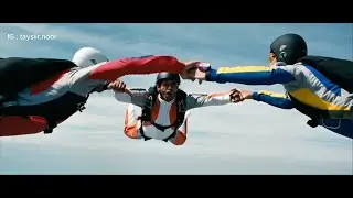 Zindagi Na Milegi Dobara (2011) | Skydiving Scene | Hrithik Roshan, Farhan Akhtar Bollywood 4K 60FPS