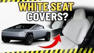 Transform Your Cybertruck Interior! TesLaunch White Seats Install + Review