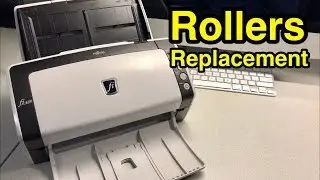How to replace rollers on Fujitsu Fi-series scanners.