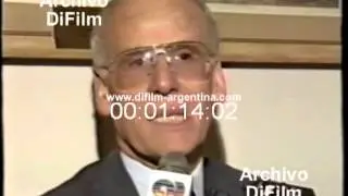 DiFilm - Nestor Rapanelli por reuni&oacute;n con agrarios (1989)