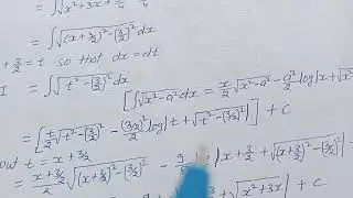 Integrate the function √(x²+3x).
