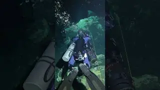 Diving caves in Mexico with the Divesoft Liberty CCR Ready to take your dives deeper? #CaveDiving