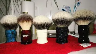 Top 5 Shaving Brushes!!