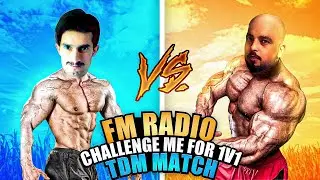 FM RADIO VS FM NASIR 1V1 TDM MATCH 🤬🔥