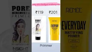 Oily skin affordable makeup kit 💆🏻&zwj;♀️ |ytshorts #makeupproducts #shortsfeed