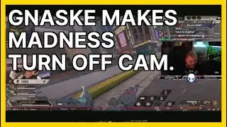 Gnaske makes Madness turn off cam. (ImMadness... | Apex Legends Highlights