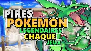 Les PIRES L&Eacute;GENDAIRES de CHAQUE JEU POKEMON