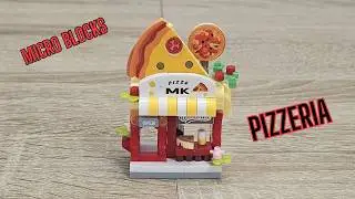 Pizzeria Micro Blocks | Mini Building Speed Build