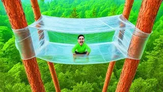 24 Hours In Jungle Challenge  Will I Survive