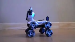 RC stunt robot dog 8wheels, fun play with your kids