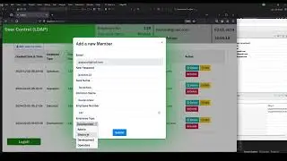 LDAP User Control Program with Asp net API & Angular