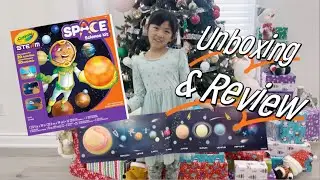 Unboxing Crayola Space Science Kit  STEAM activities
