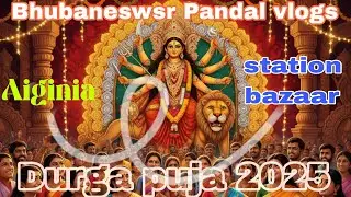 🎥 Exploring Maa Durga Pandals in Bhubaneswar | Navratri 2025 Vlog  #odisha #vlog #maadurga 