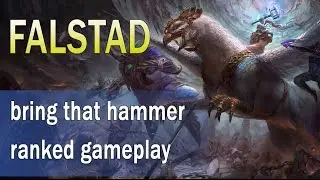 Heroes of the Storm - hammering with Falstad - ranked gameplay