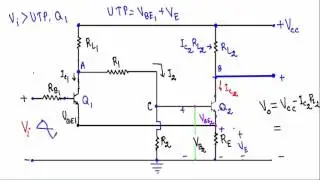 Transistor Schmitt Trigger Circuit (with simulation)