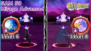 [SAM 59 Mirage Advanced] Boruto (Karma) VS Sasuke (VS Isshiki) | Naruto X Boruto Ninja Voltage