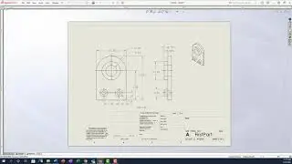 Solidworks: Printing the drawing, creating a PDF