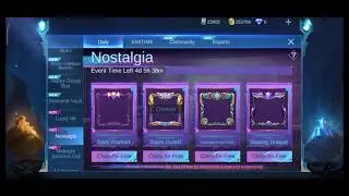 MLBB Event:[Nostalgia:Avatar Border