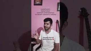Sargam Part Of Kehna Hi Kya From Bombay Movie 🩵 #indianclassicalmusic #sargam #arrahman #ytshorts
