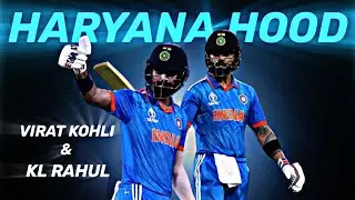 Haryana Hood X Viratkohli & Kl Rahul Status🥵👑|Beat Sync 💫||4k 60 fps|| Viratkohli & Kl Rahul Status|