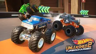 HOT WHEELS UNLEASHED™ 2 - Gunkster, Rhinomite, Bigfoot Monster Truck