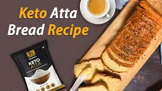 How to make Keto Bread for Weight Loss | Low Carb Keto Diet Fast Food Recipe | NutroActive