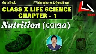 Nutrition by digital book | Class 10th odia medium | life science | Nutrition in Odia