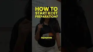 How to Start KCET 2025 Preparation. Here is Step by Step Approach #shorts #kcet #kcet2025