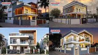 Modern Luxury Duplex House Elevation Designs | Premium Home Exteriors &ndash; Part 9