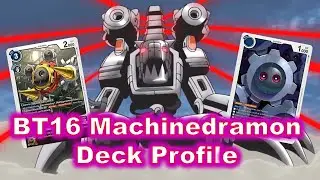 Is Machinedramon Playable in BT16?? Deck Profile: Digimon TCG