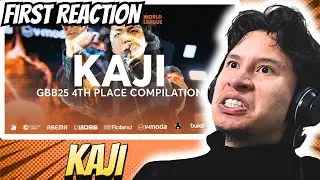 World Meets INCREDIBLE BEATBOXER! | KAJI - The GBB25 Journey | REACTION