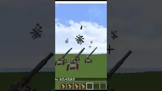 AEGIS vs HBMs NTM - Artillery Barrage #shorts - Rocket barrage and Artillery barrage in Minecraft