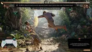 Mortal Kombat 1 - Tutorial Defense (Up Block) Complete All Tasks: Block Overhead Attacks Gameplay