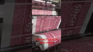 NON WOVEN BAGS PRINTING!FLEXO PRINTING;#youtubeshorts #viralvideo #ytshorts #machine #printing .