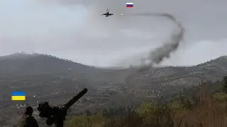 Thrilling Moment: Ukrainian Forces Bring Down Russian Helicopter with US 'Starstreak' Missiles
