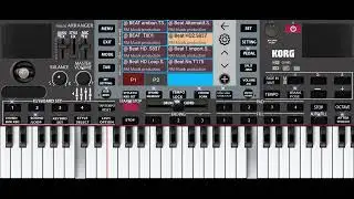 Beat HD Slow Rock set org terbaru 10 manual lengkap melodi instrumen enak dan mantul