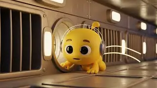 Among Us Yellow Crewmate Got Stuck in the Vent | Nursery Rhymes for Kids & Baby Songs