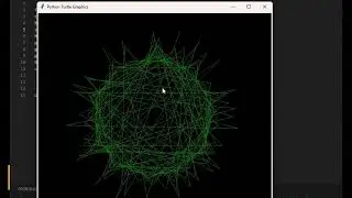 Python turtle animation | Turtle graphics #python #turtle