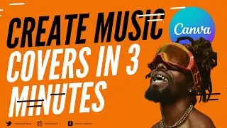 Design a Music COVERS in Canva for Beginners 2022 | Danzor