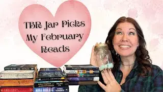 TBR Jar Picks My February Reads | Current Physical TBR Book Collection Tour