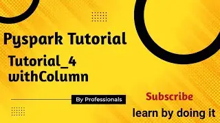 How to use  withColumn in PySpark | Pyspark Tutorial