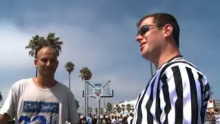 NBA Star LeBron James gets beat by David Kalb  Horse in Venice Cali